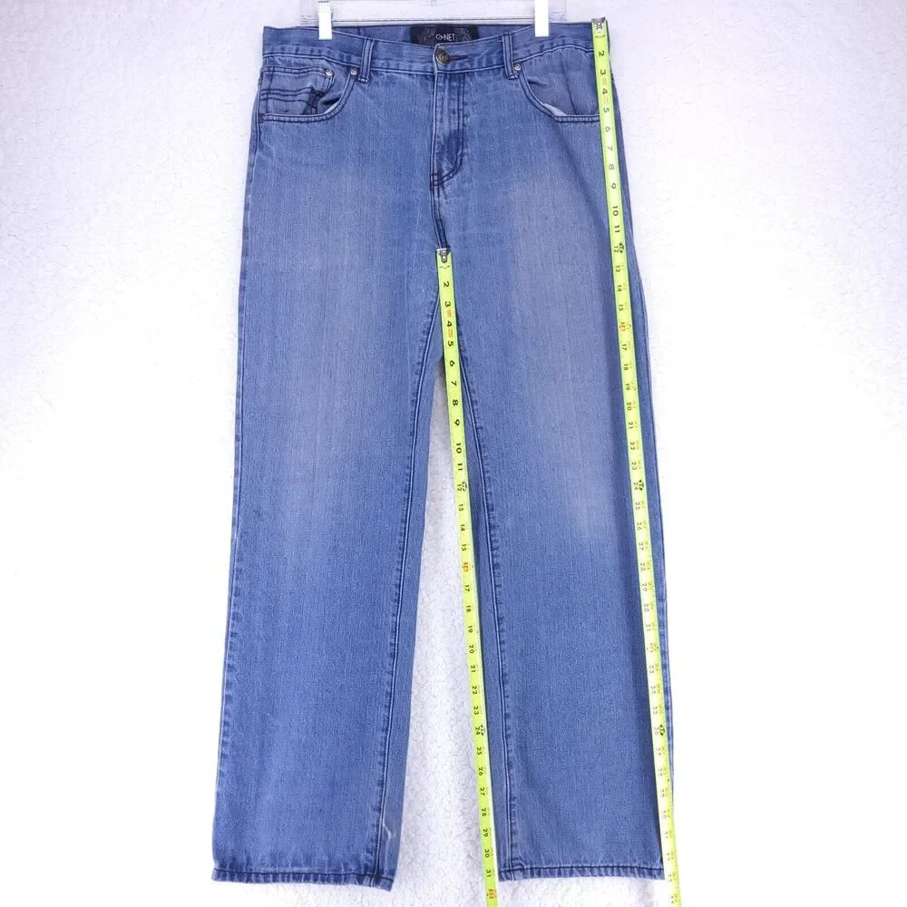 G NET Relaxed Fit Jeans Mens Size 34W x 34L Denim Casual Pants